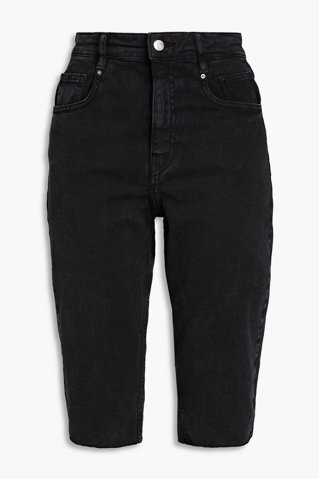 BA&SH Bermuda denim shorts | Sale up to 70% off | THE OUTNET