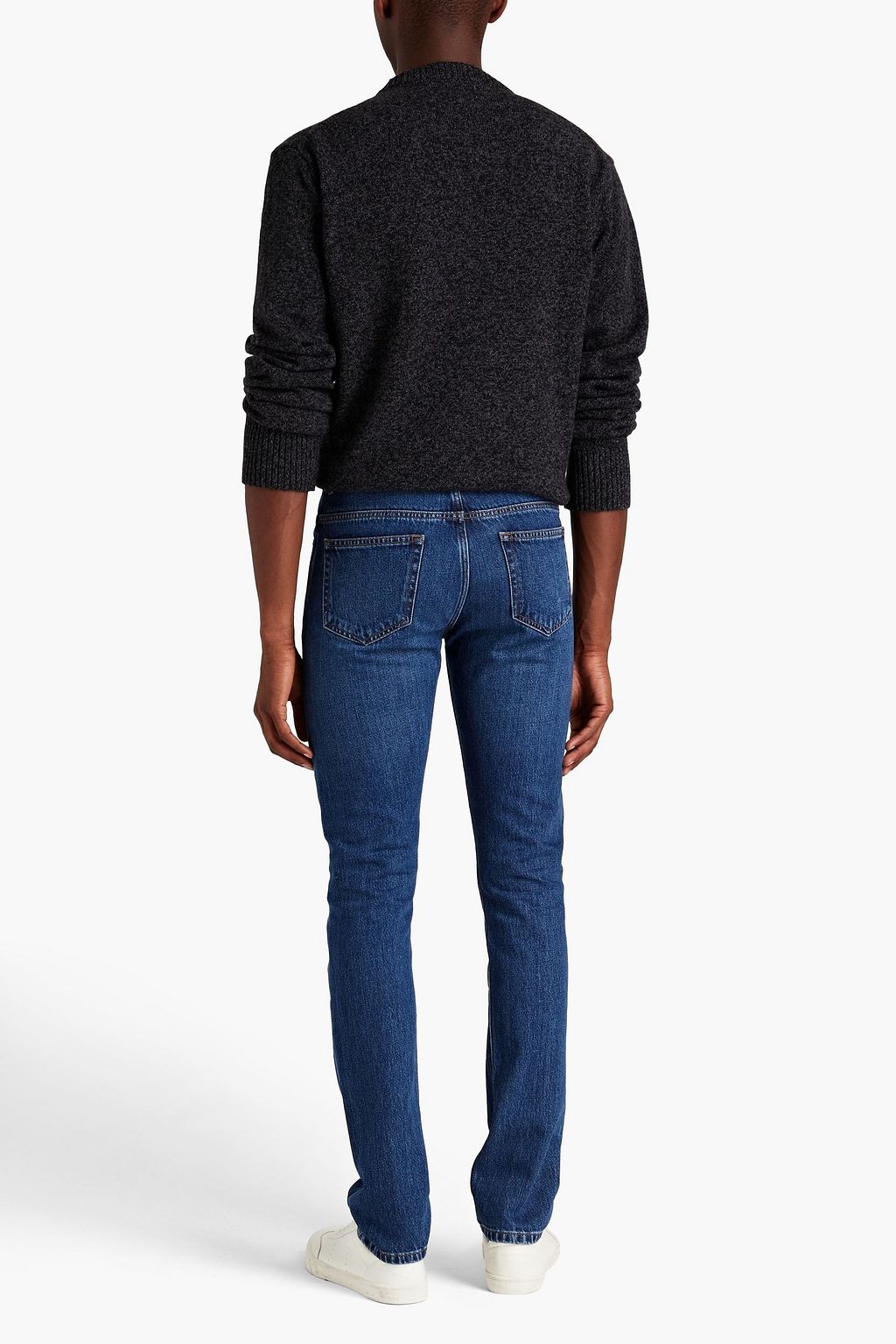 OFFICINE GÉNÉRALE Marbled merino wool sweater