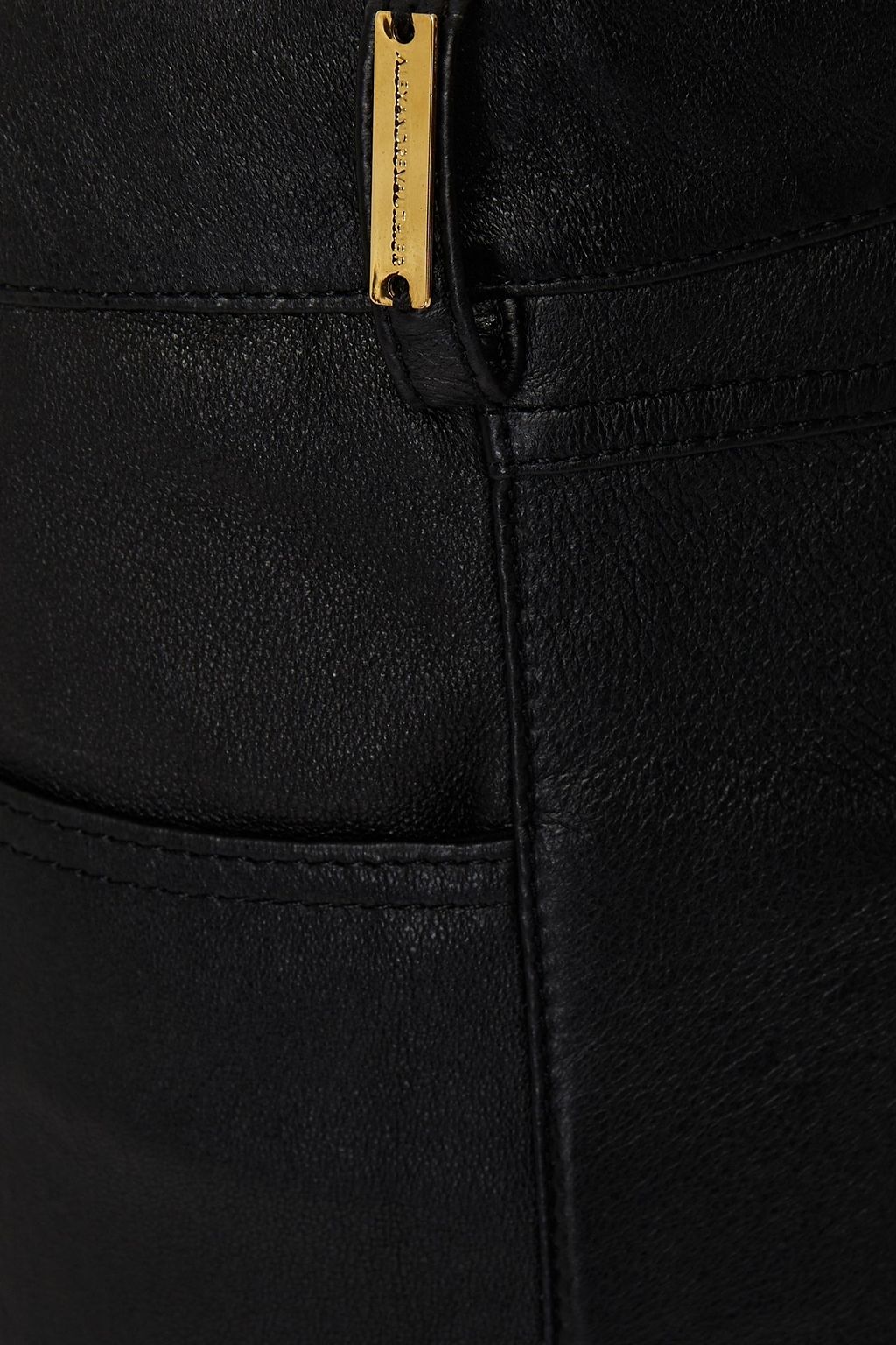 ALEXANDRE VAUTHIER Stretch-leather skinny pants