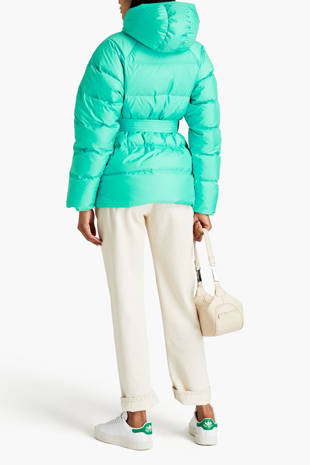IENKI IENKI Berlin quilted shell hooded down jacket
