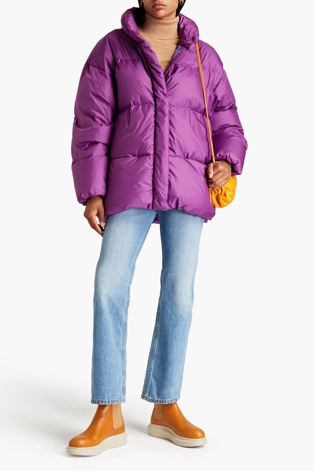 IENKI IENKI Vent quilted shell down jacket