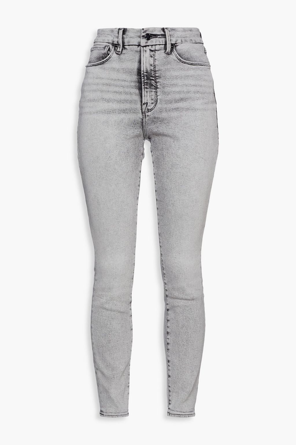 AMERICAN Good Waist acid-wash high-rise skinny jeans | Sale up to 70% off | OUTNET