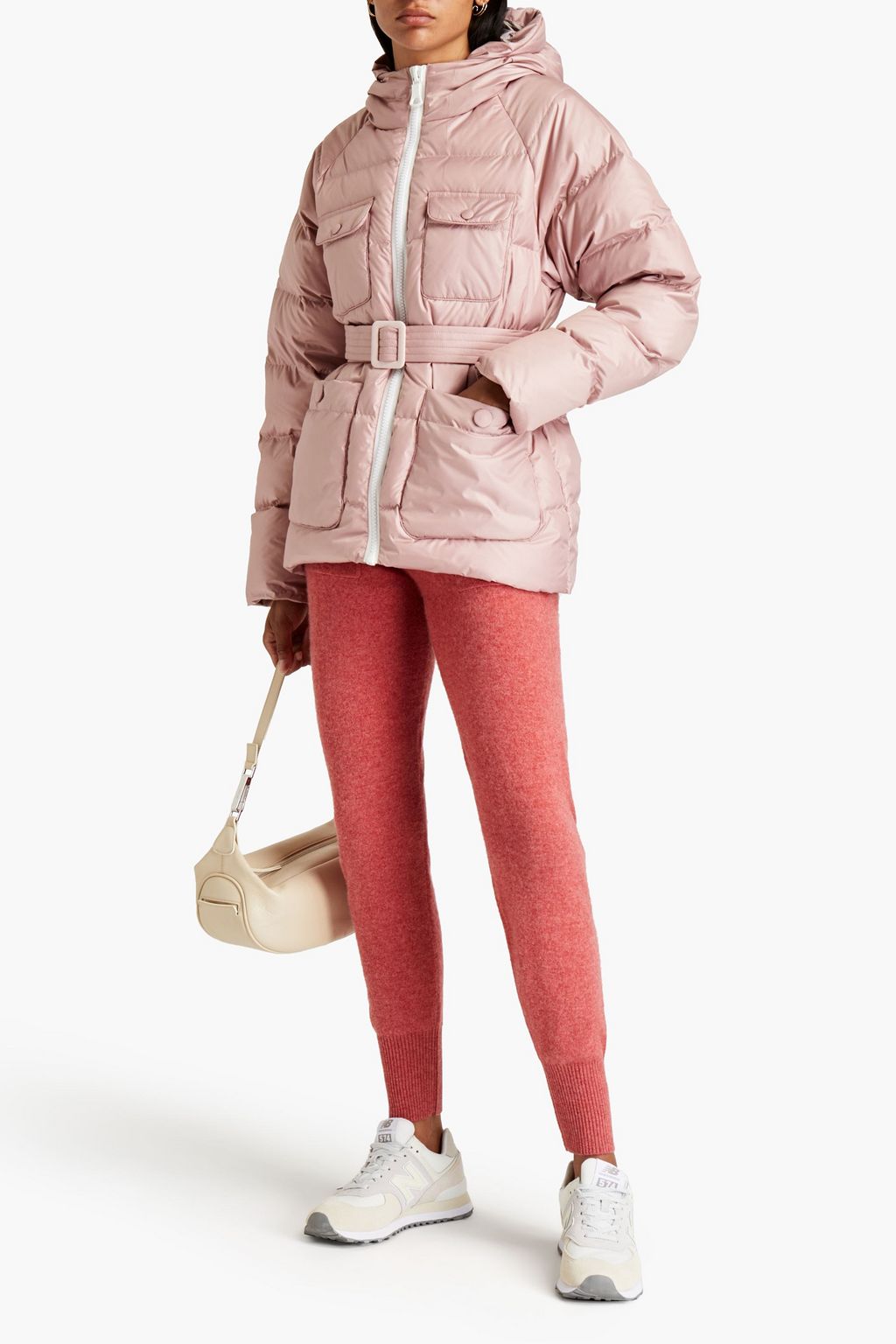 IENKI IENKI Berlin quilted shell hooded down jacket