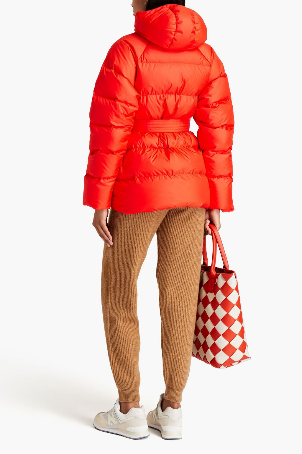 IENKI IENKI Berlin quilted shell hooded down jacket