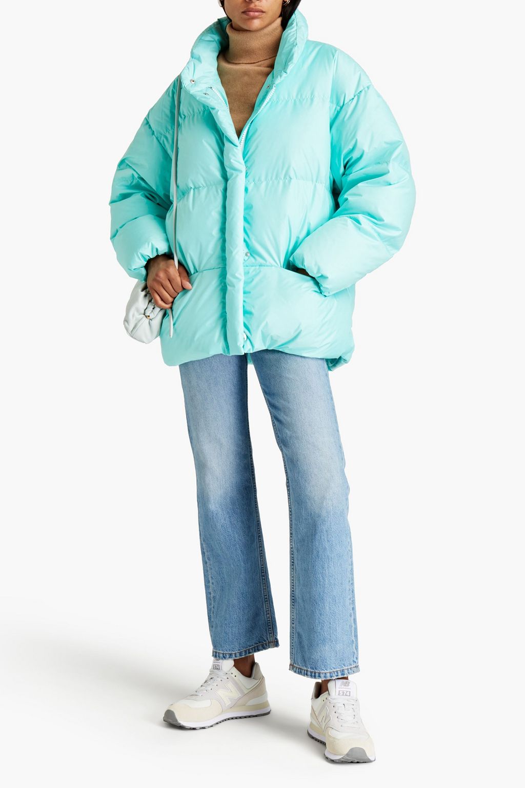 IENKI IENKI Vent quilted shell down jacket