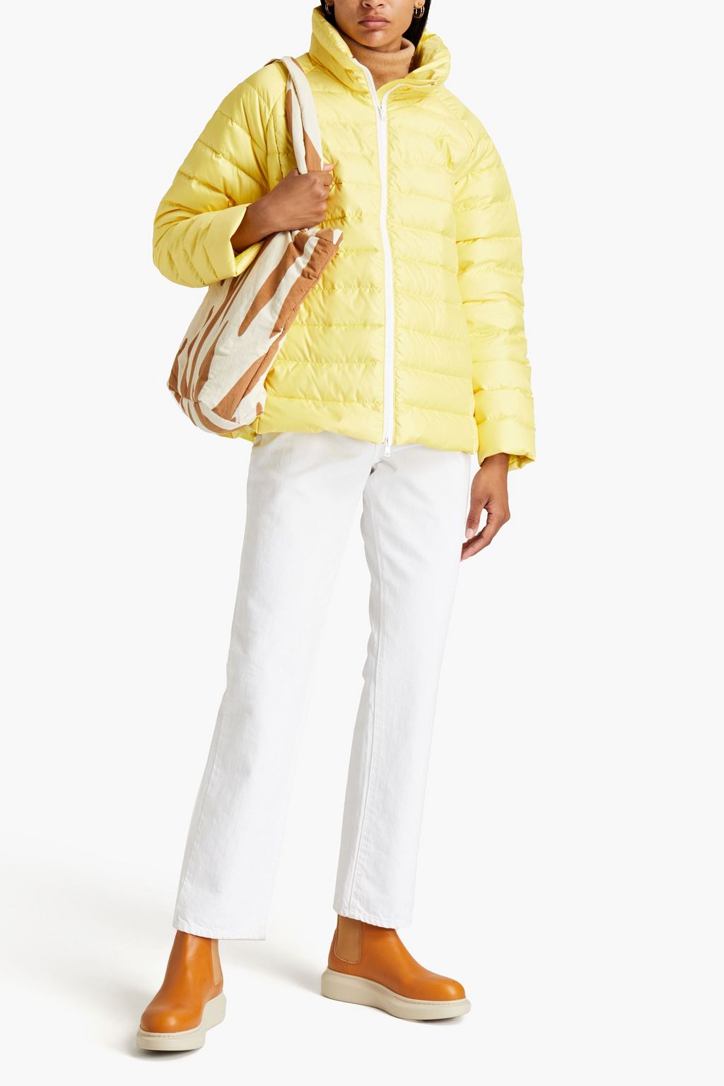 IENKI IENKI Anon quilted shell down jacket
