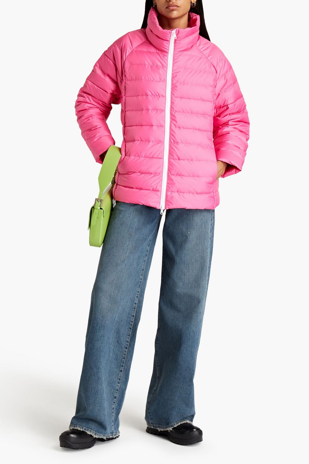 IENKI IENKI Anon quilted shell down jacket