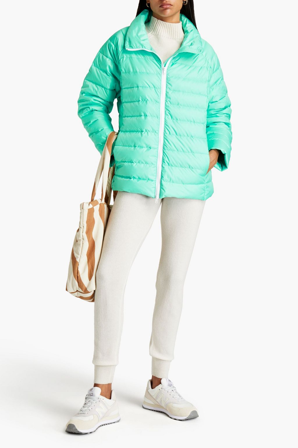 IENKI IENKI Anon quilted shell down jacket