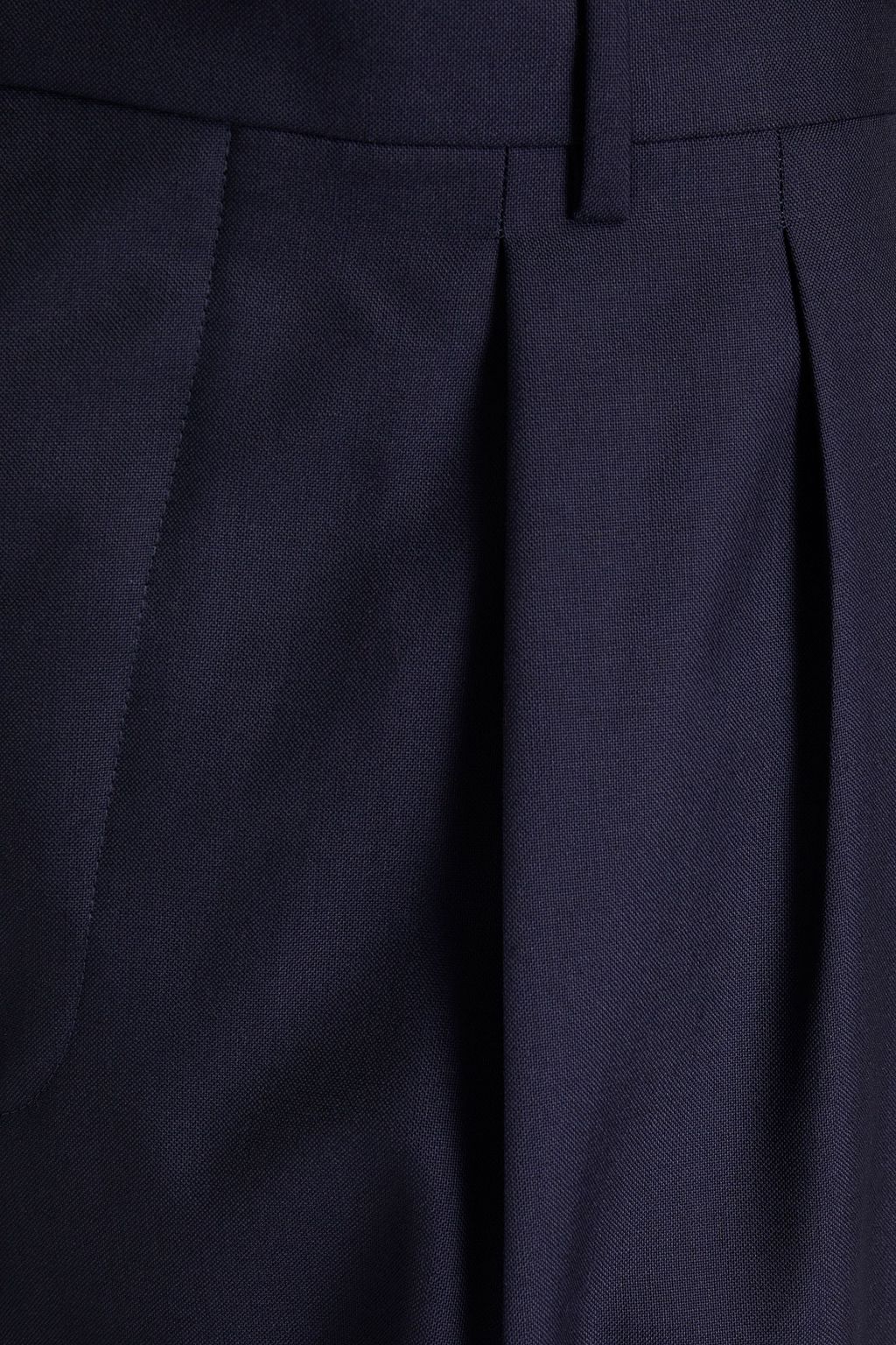 OFFICINE GÉNÉRALE Pleated wool suit pants