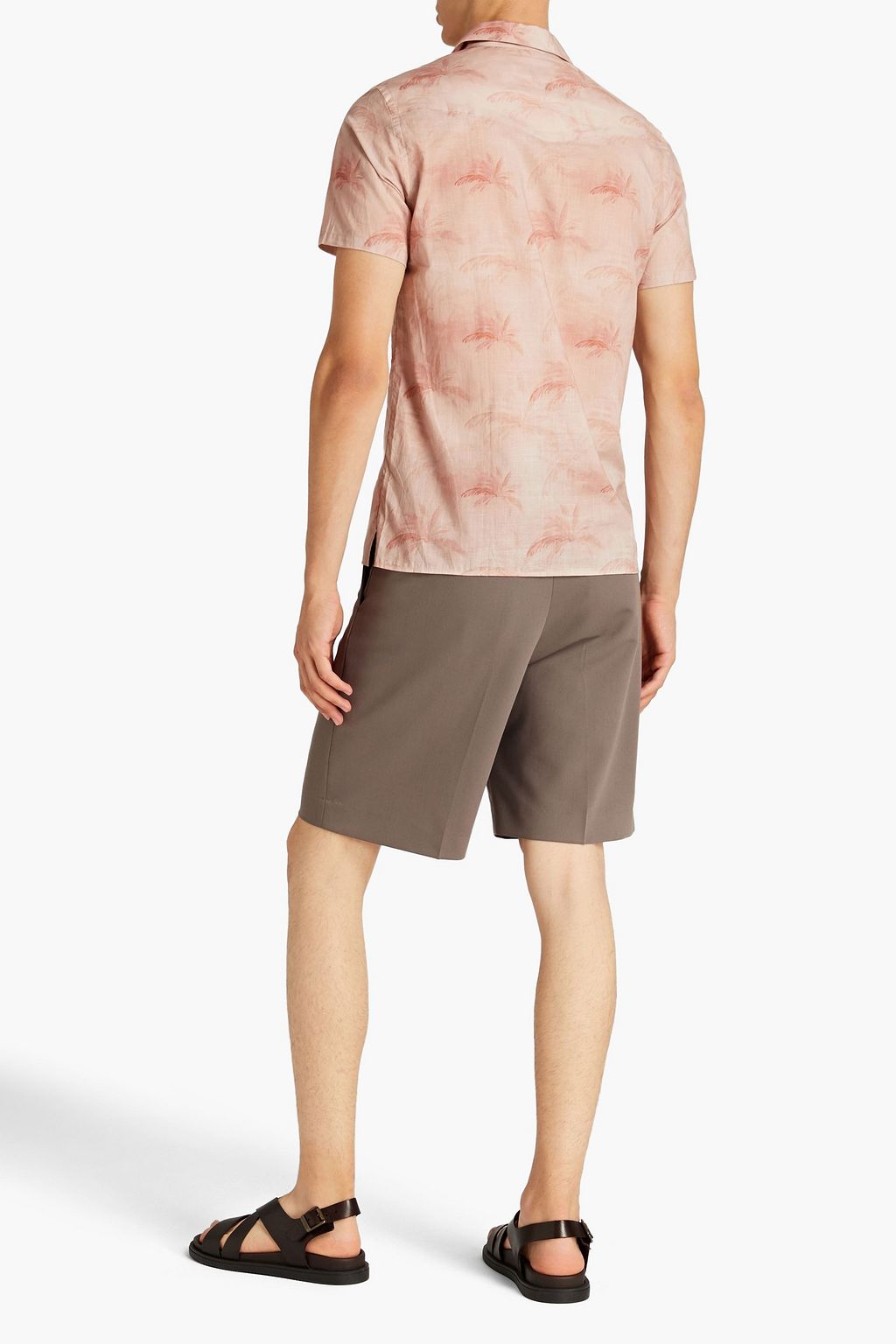 OFFICINE GÉNÉRALE Dario printed cotton-poplin shirt
