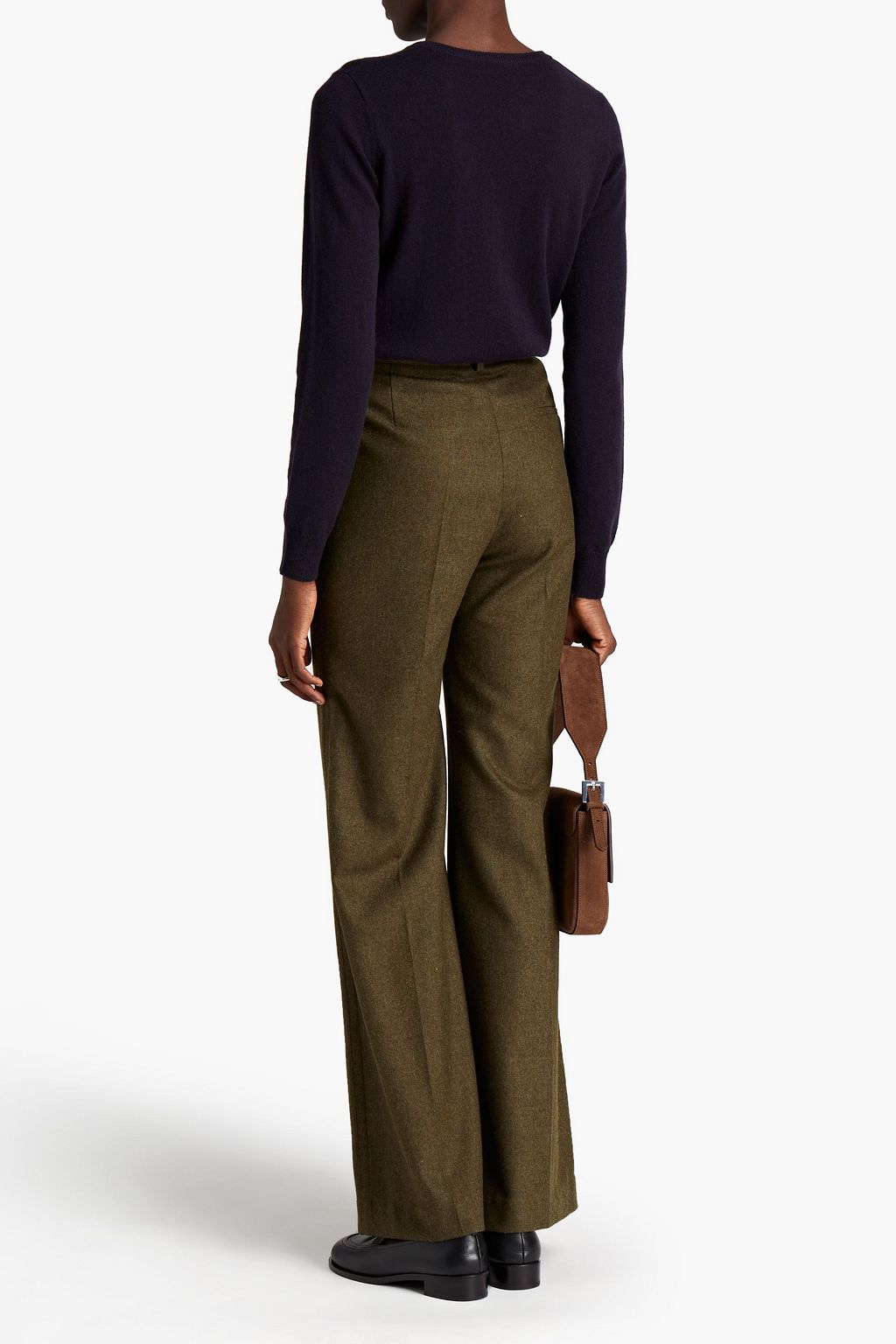 N.PEAL Mélange cashmere sweater