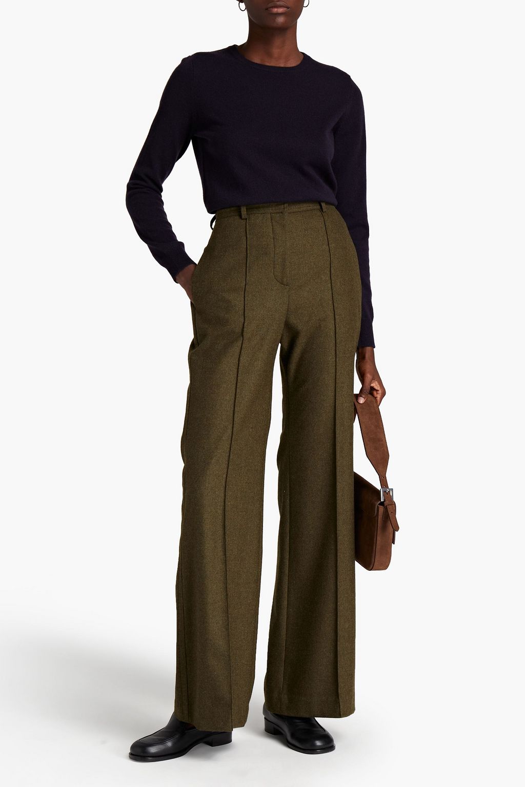 N.PEAL Mélange cashmere sweater