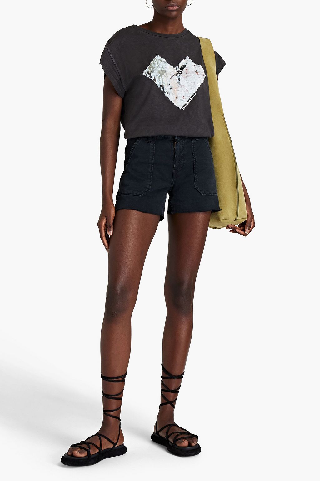 BA&SH Denim shorts