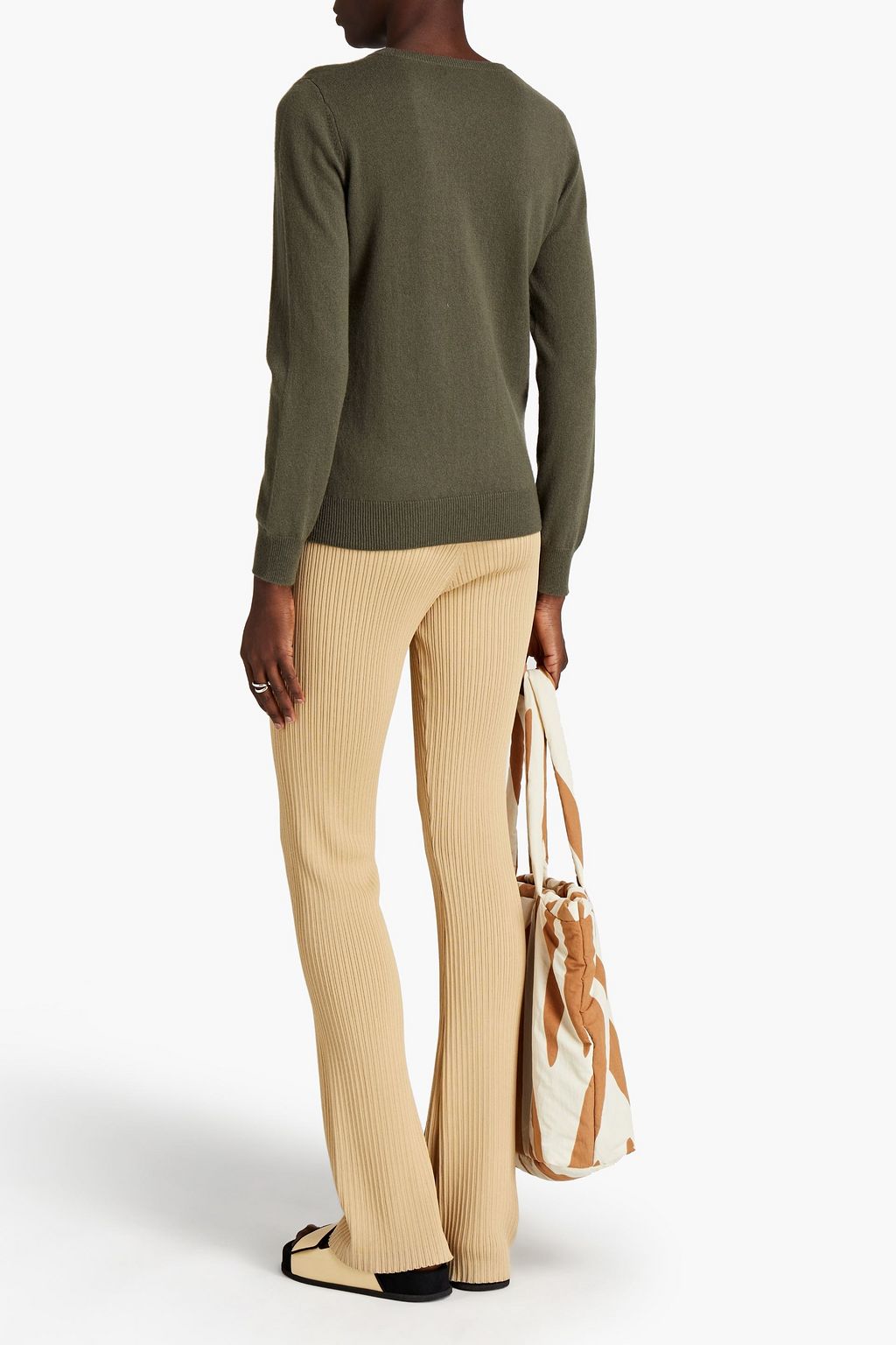 N.PEAL Mélange cashmere sweater