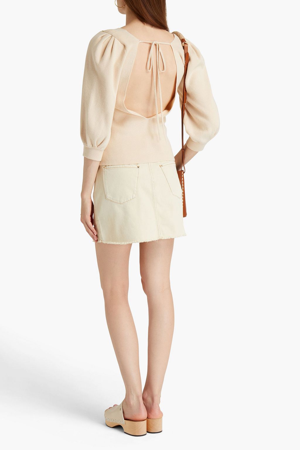 BA&SH Savannah Pullover aus einer gerippten Baumwollmischung
