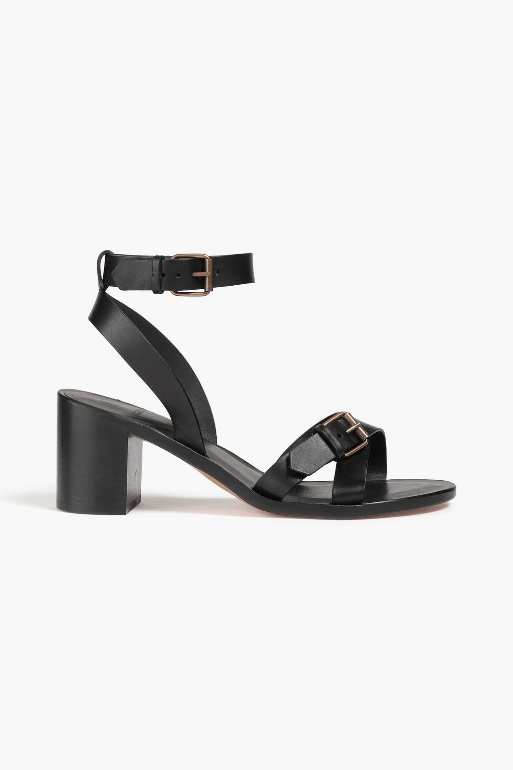 BA&SH Cathalya buckled leather sandals | THE OUTNET