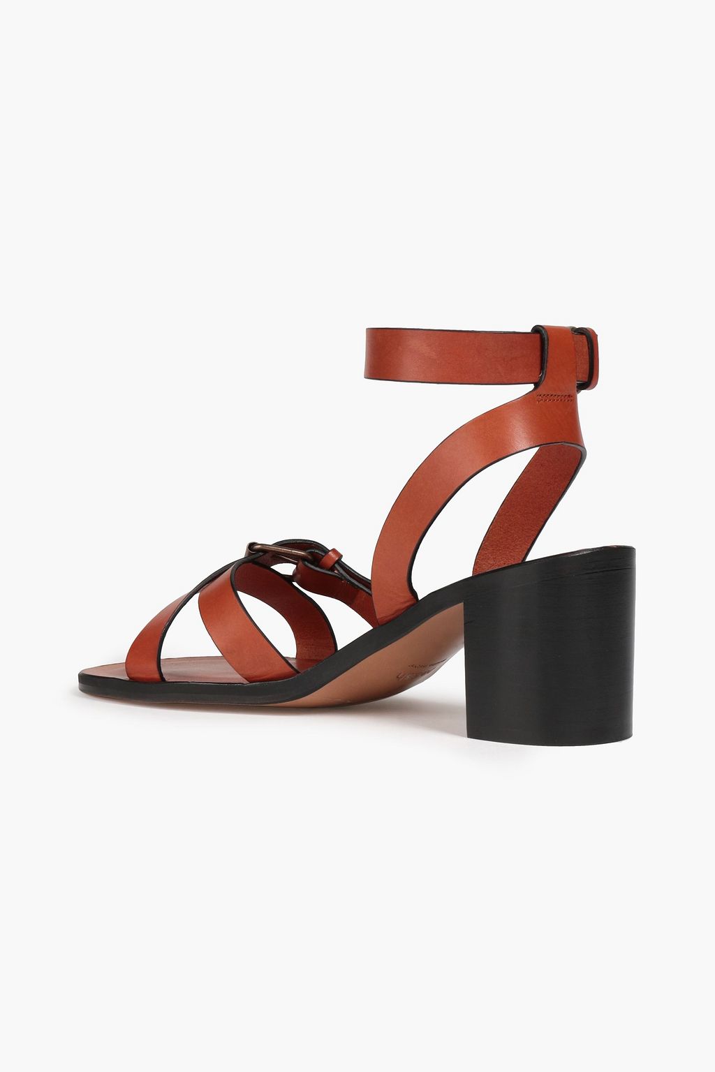 BA&SH Cathalya Sandalen aus Leder mit Schnalle
