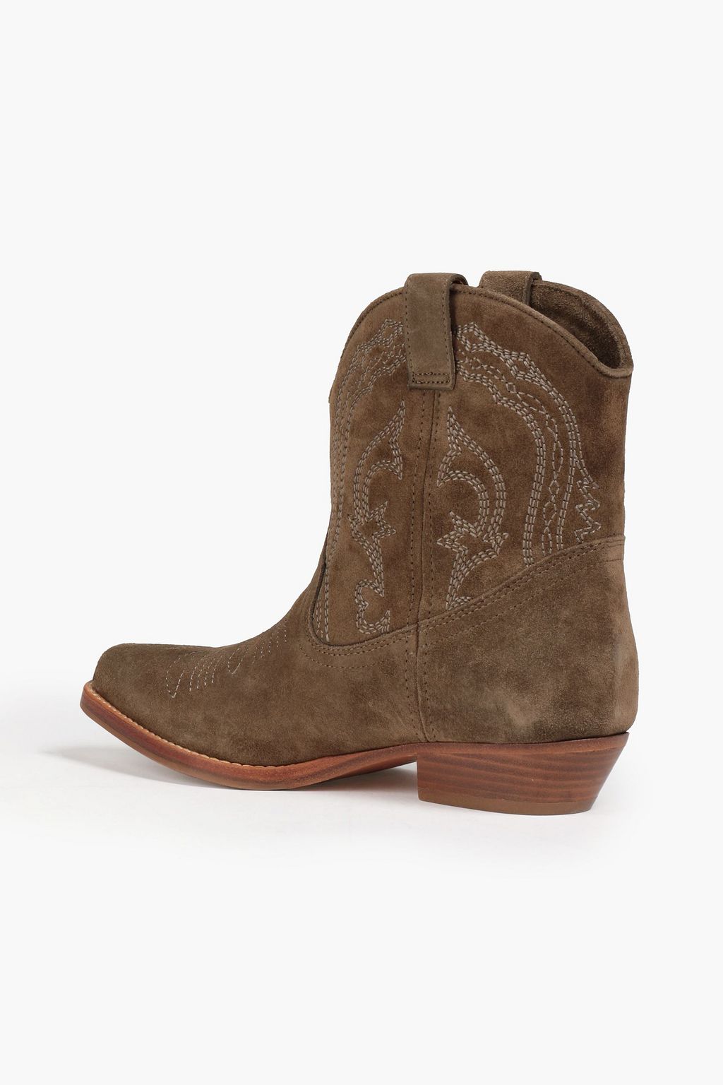 BA&SH Colt suede ankle boots