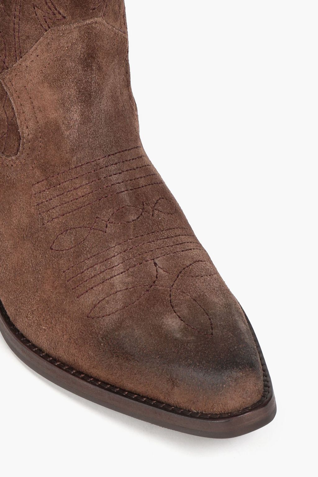 BA&SH Cruz Stiefel aus Veloursleder