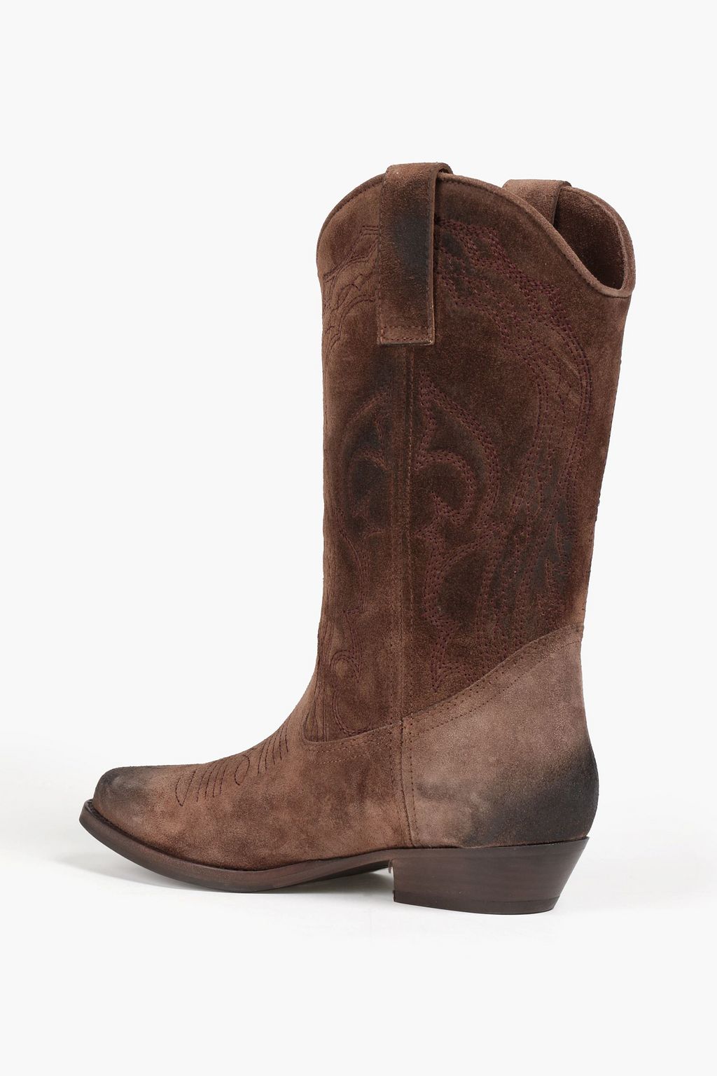 BA&SH Cruz Stiefel aus Veloursleder