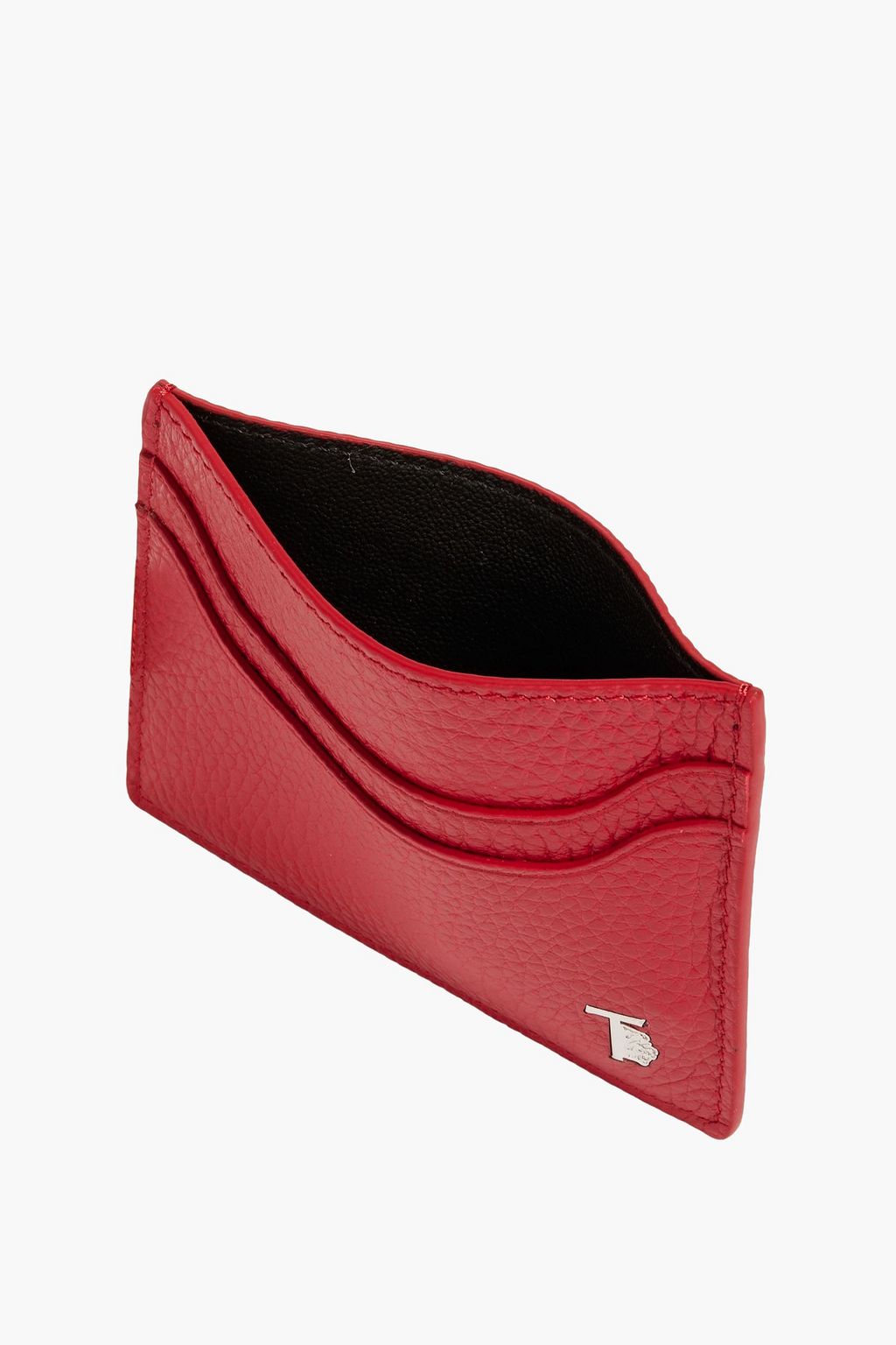 TOD'S Pebbled-leather cardholder