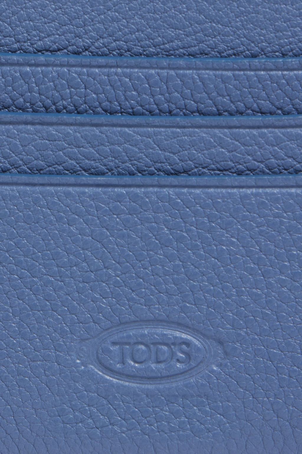 TOD'S Pebbled-leather cardholder