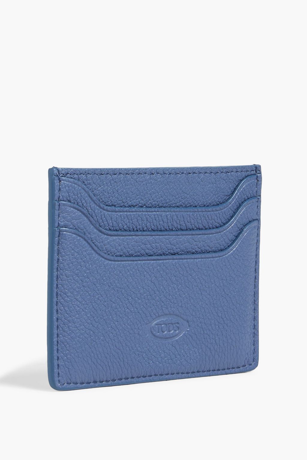 TOD'S Pebbled-leather cardholder