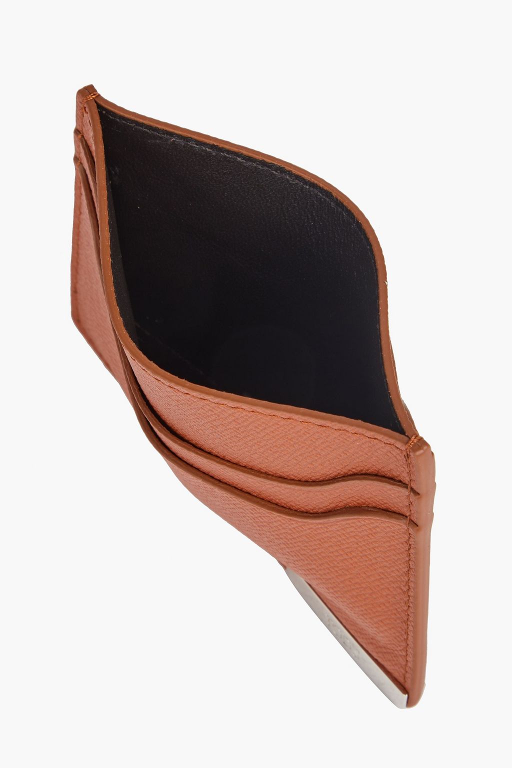 TOD'S Pebbled-leather cardholder
