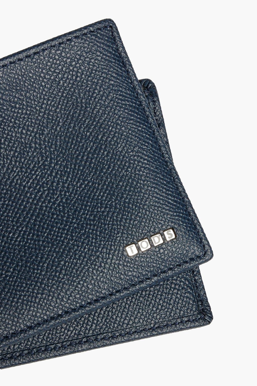 TOD'S Textured-leather wallet