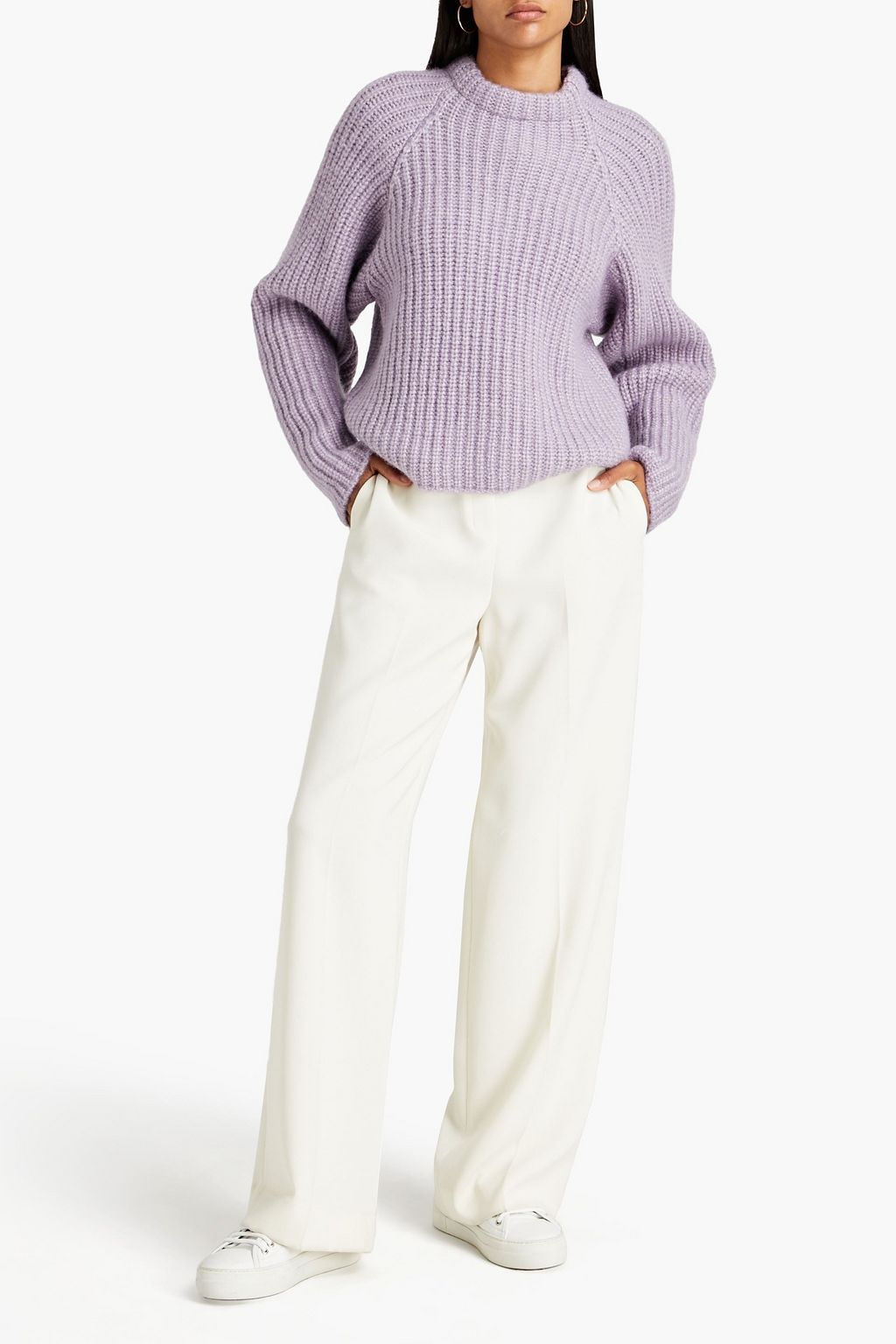 ENVELOPE1976 Ribbed alpaca-blend sweater