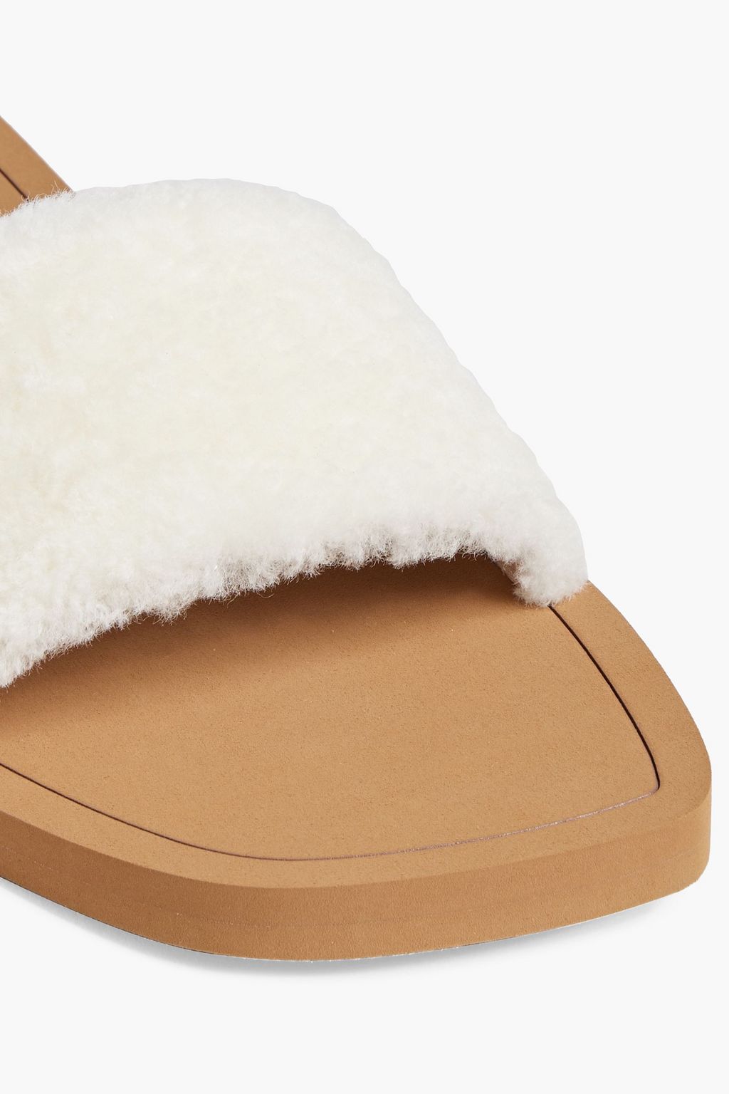 STUART WEITZMAN Cammy shearling slides