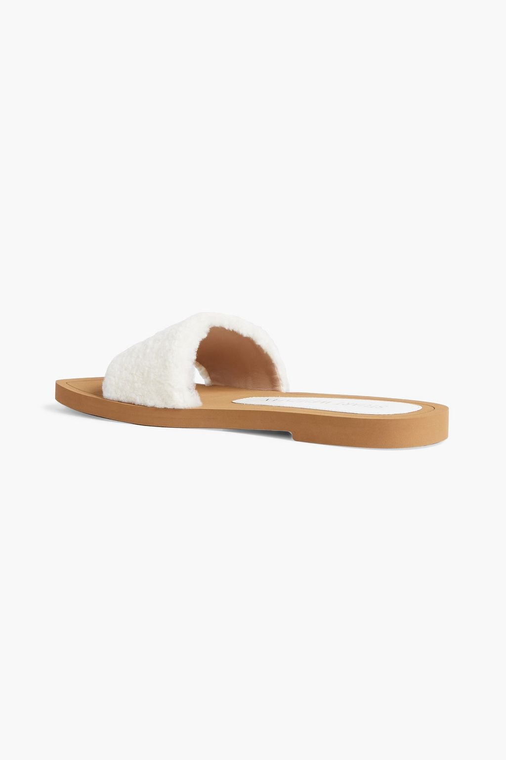 STUART WEITZMAN Cammy shearling slides