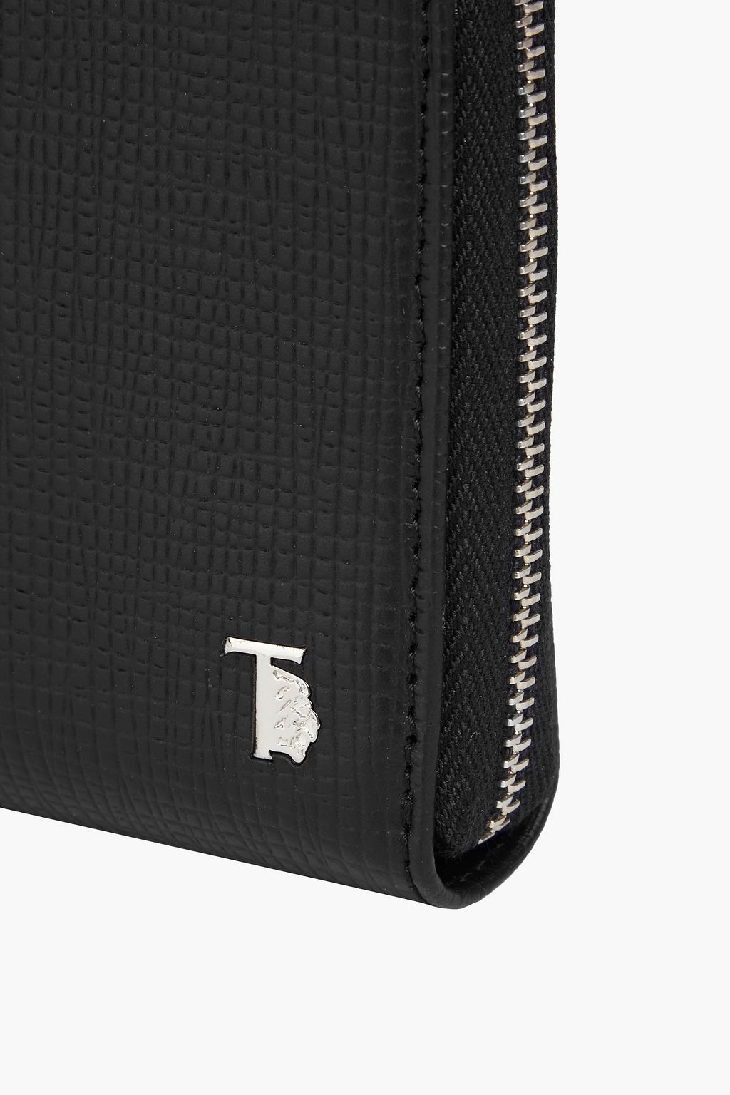 TOD'S Boarding Pass lizard effect-leather continental wallet