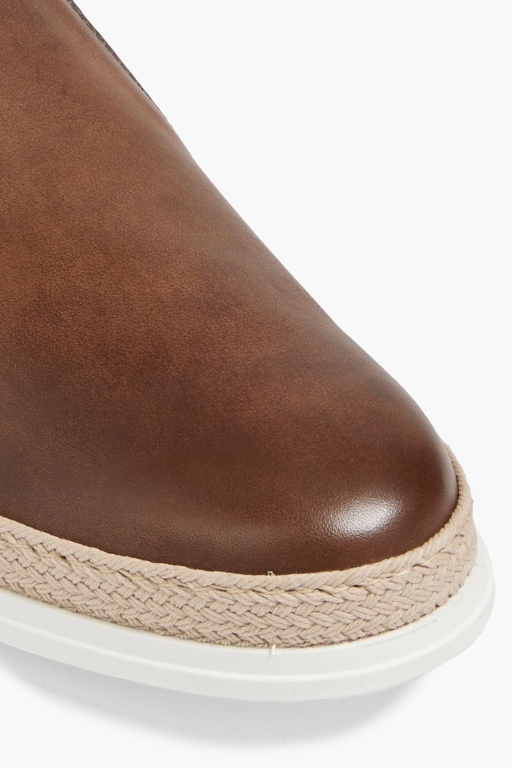 TOD'S Pantofola leather espadrilles