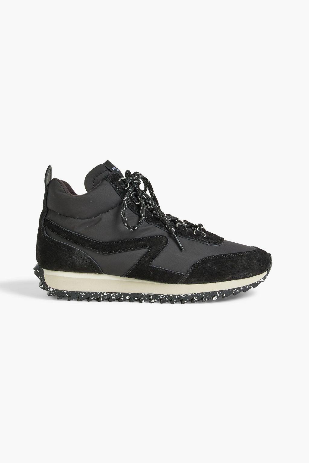 RAG & BONE Retro Hiker suede-paneled recycled shell sneakers | THE