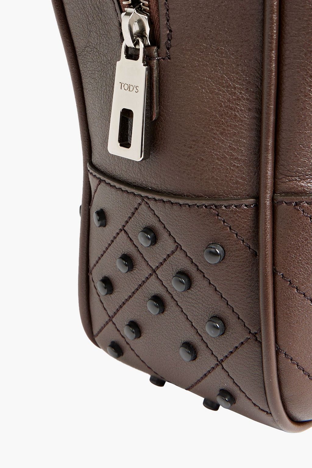 TOD'S Pebbled-leather briefcase