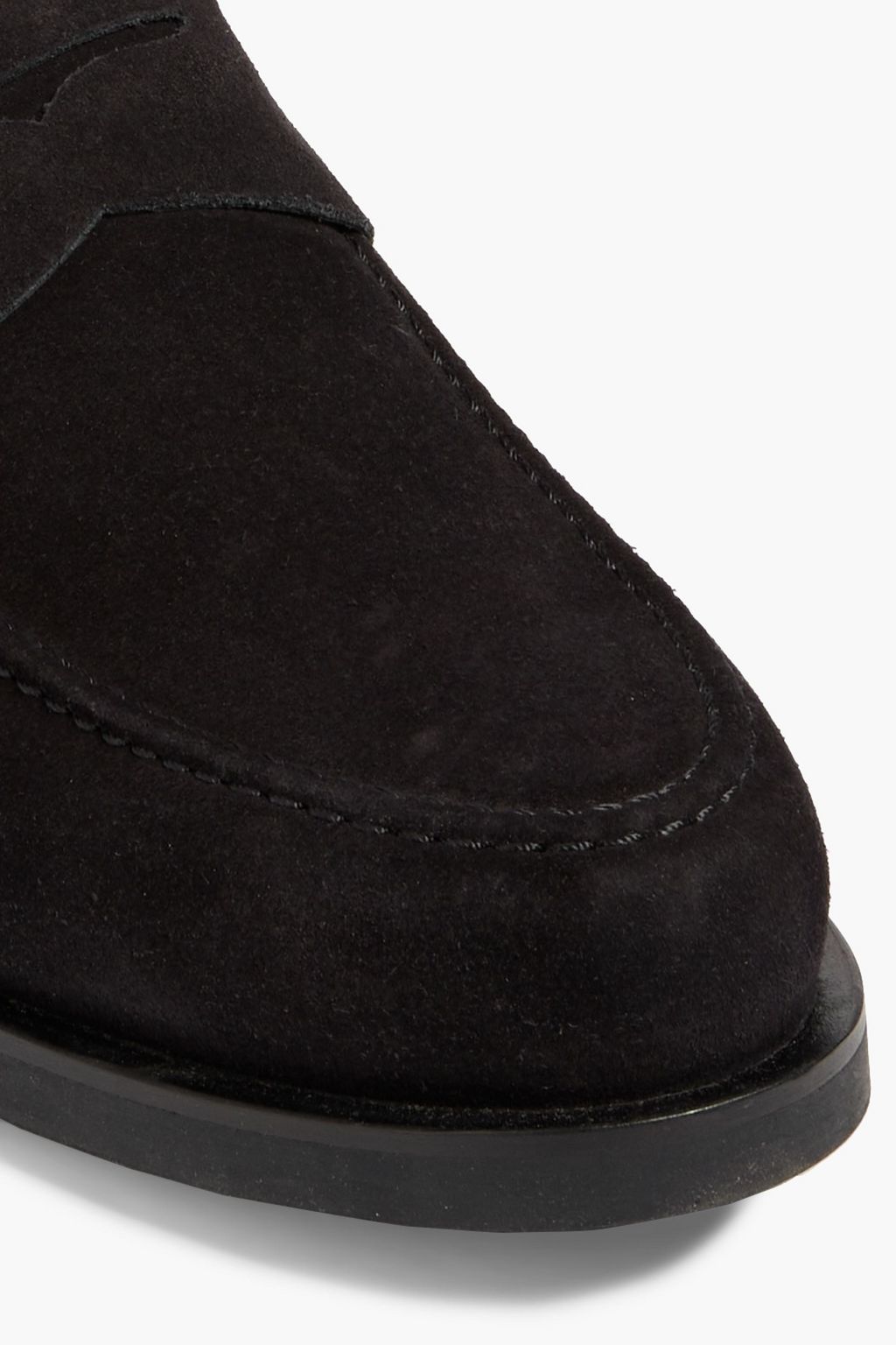 TOD'S Suede penny loafers