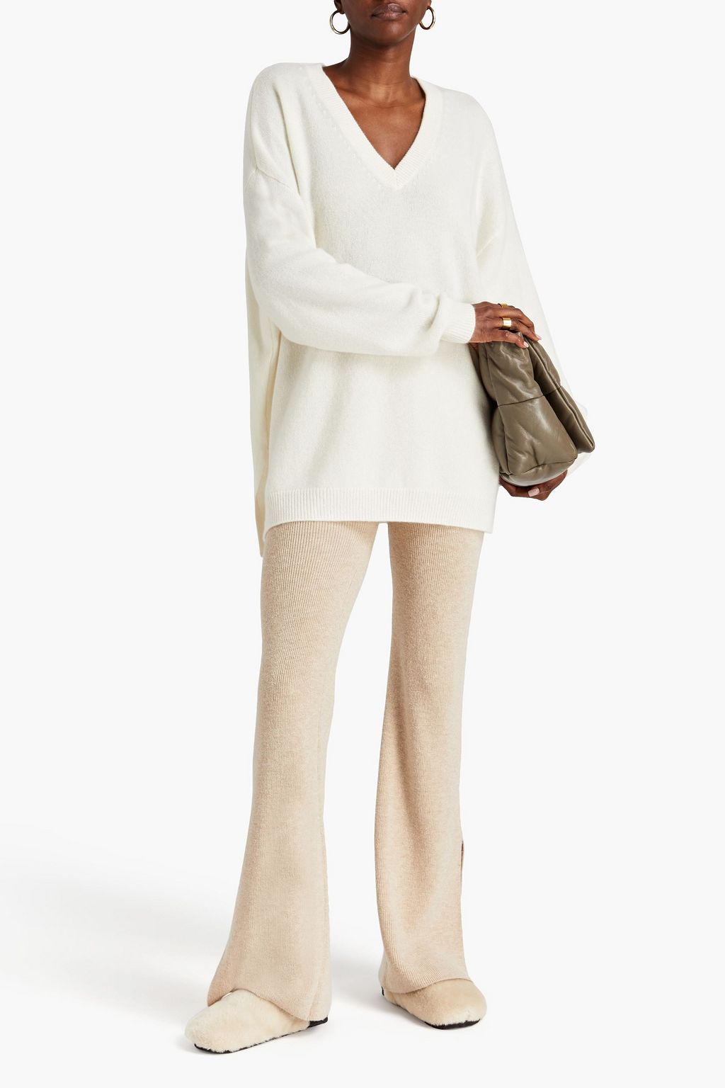 N.PEAL Oversized cashmere sweater