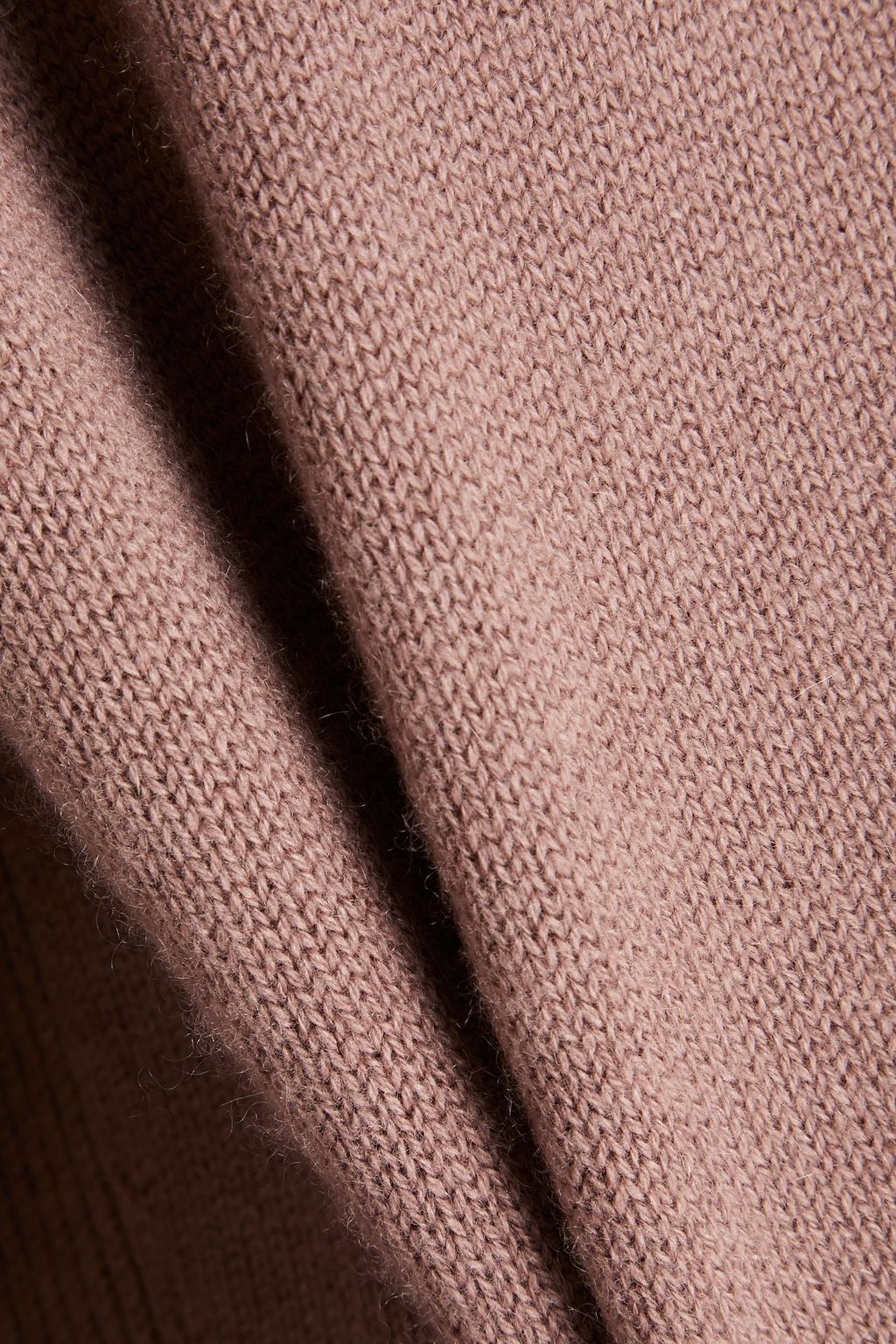 N.PEAL Oversized cashmere mini dress