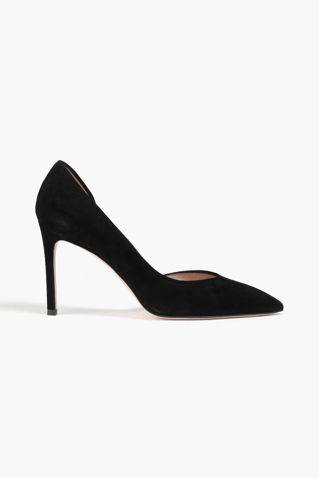 STUART WEITZMAN Avenue suede pumps THE OUTNET