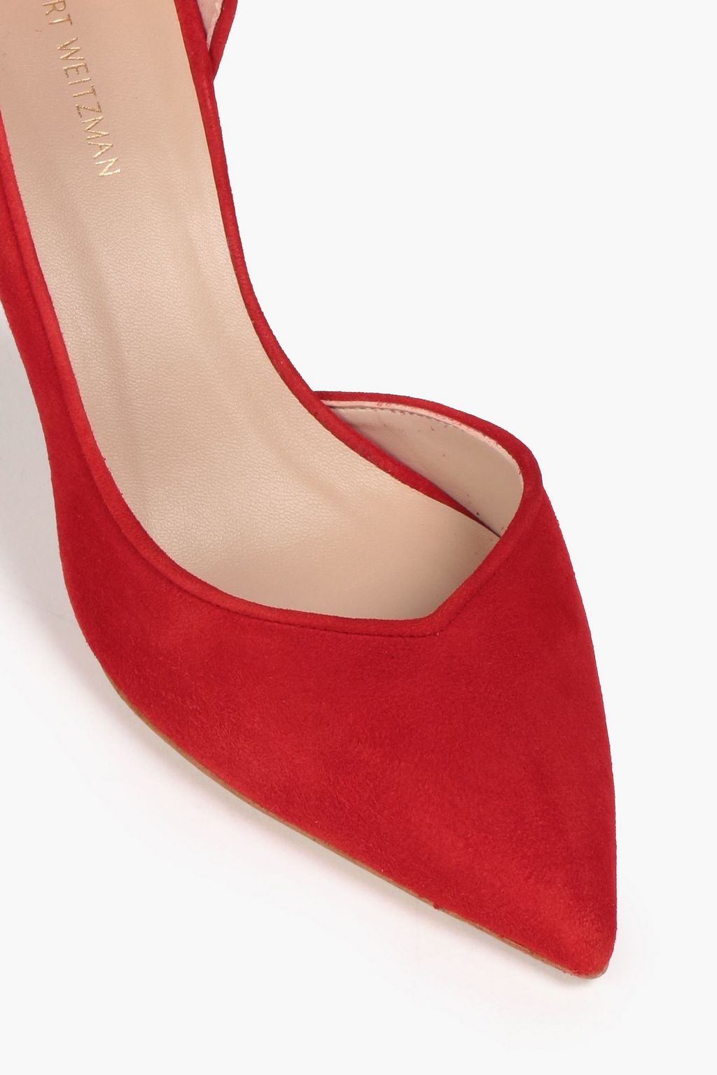 STUART WEITZMAN Avenue suede pumps