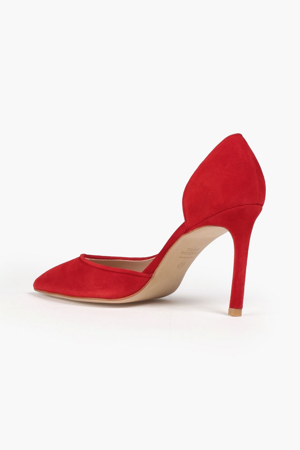 STUART WEITZMAN Avenue suede pumps