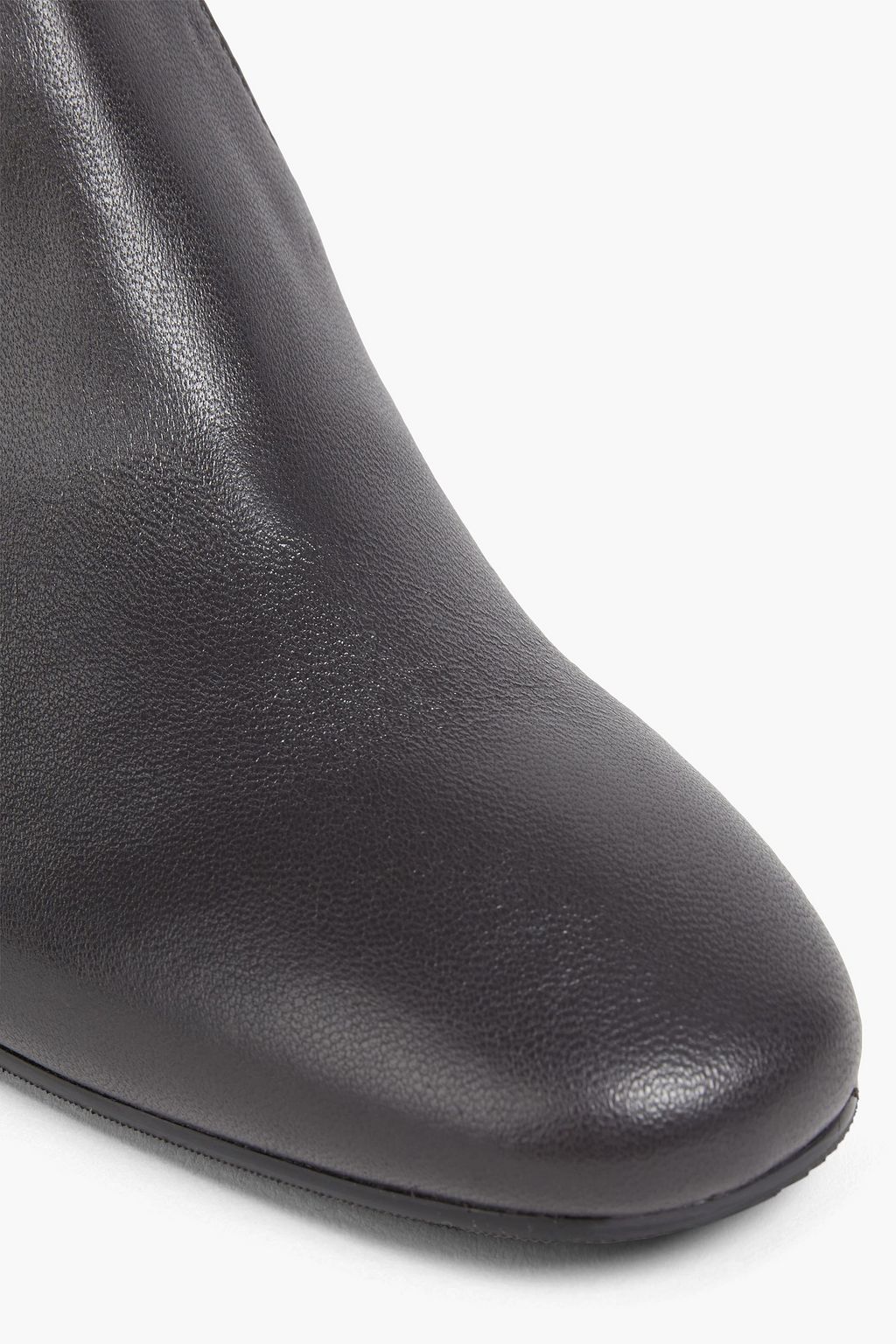 STUART WEITZMAN Genna 60 City glossed-leather thigh boots