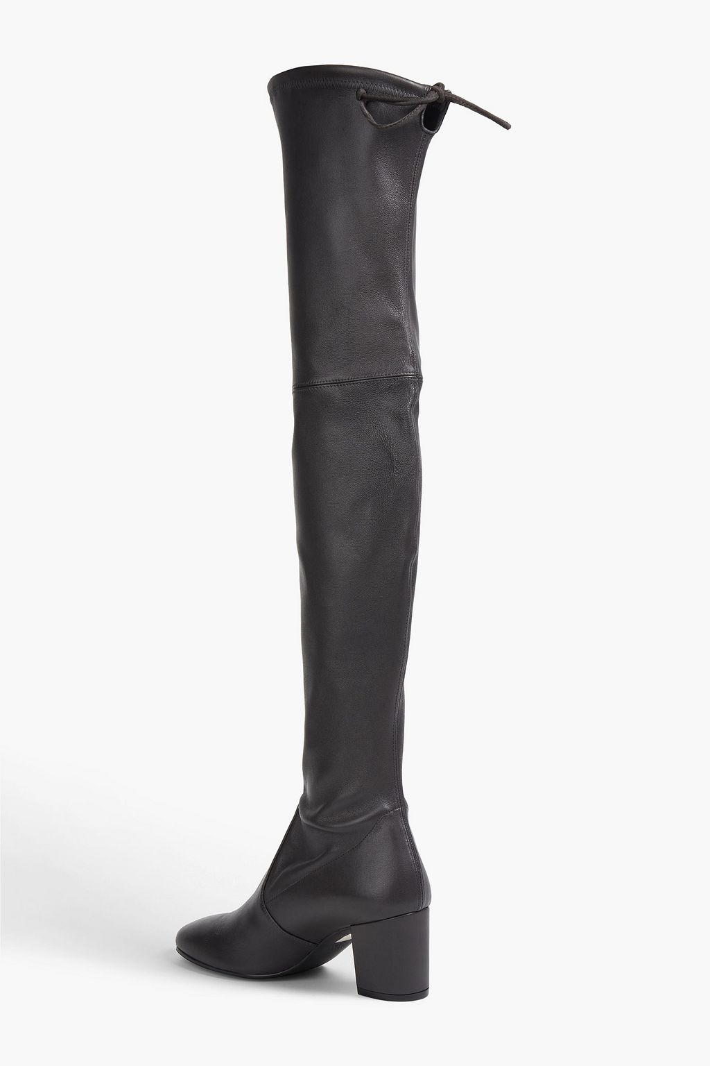 STUART WEITZMAN Genna 60 City glossed-leather thigh boots