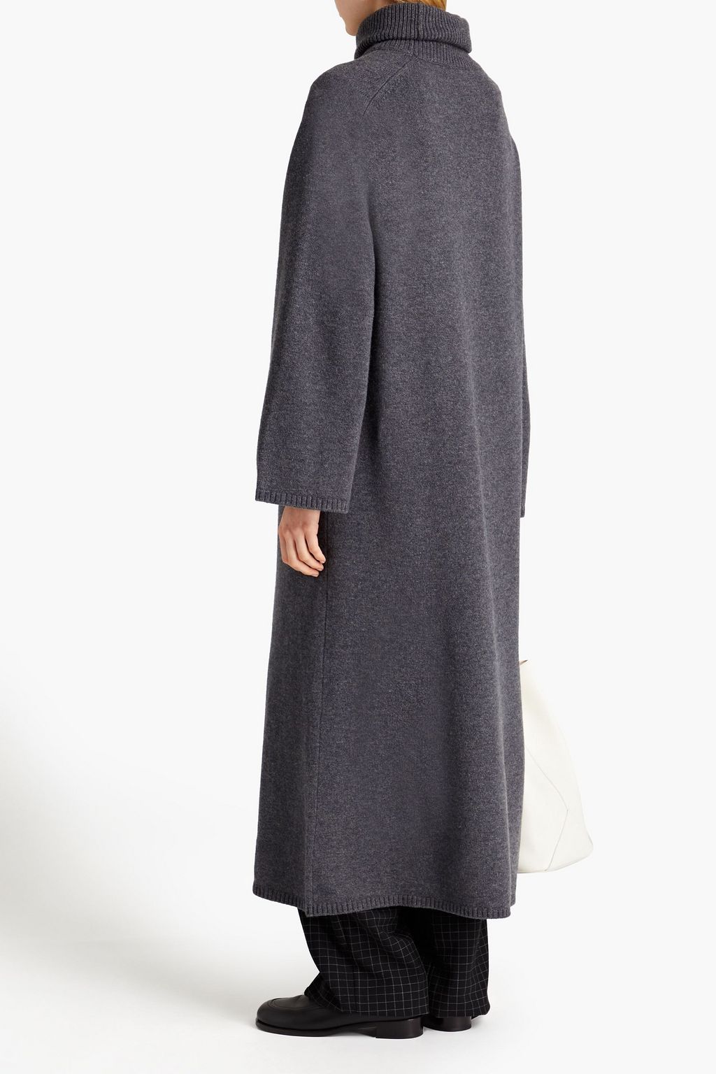 JOSEPH Viviane mélange merino wool turtleneck sweater