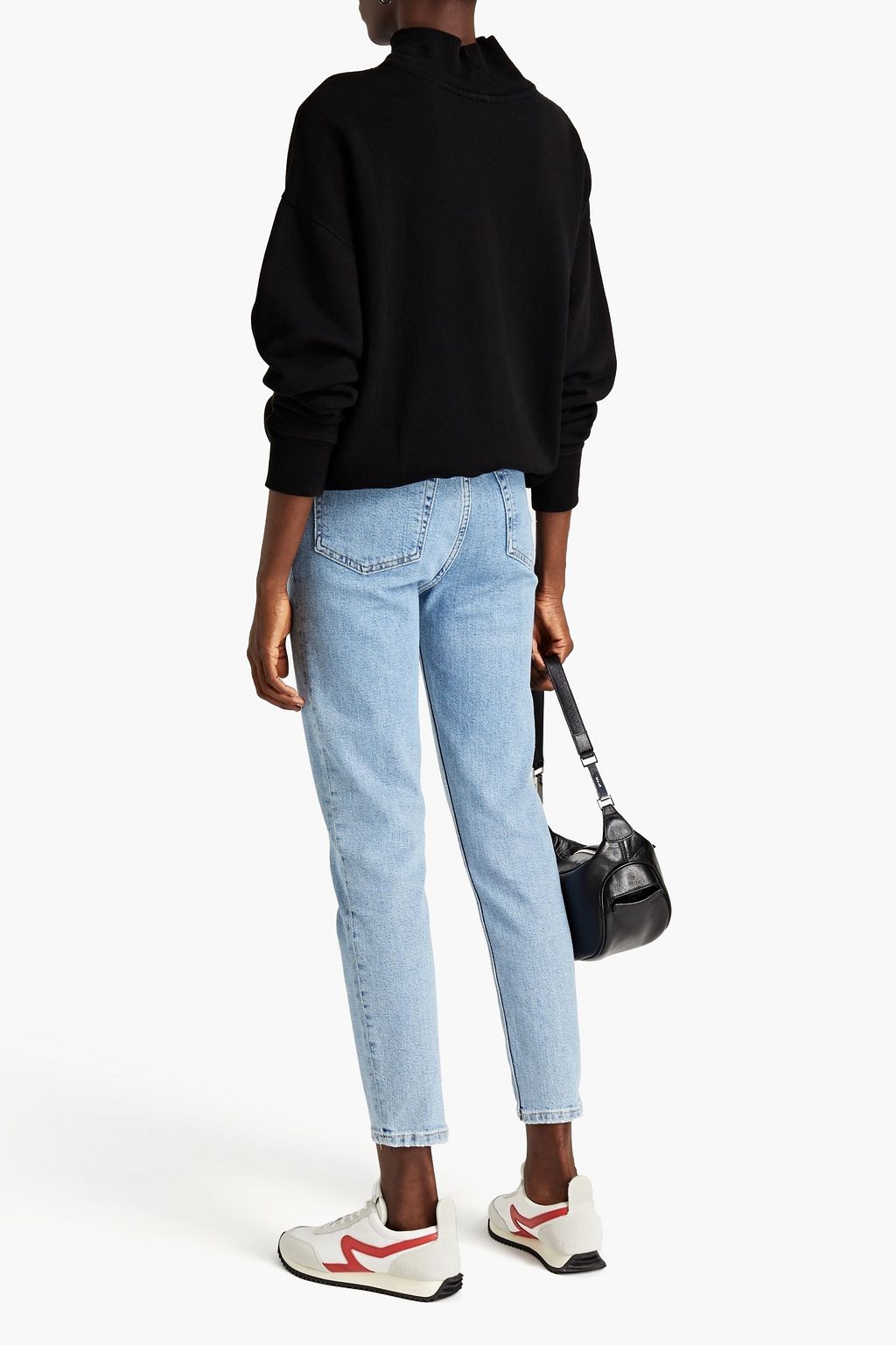 RE/DONE French cotton-terry sweatshirt