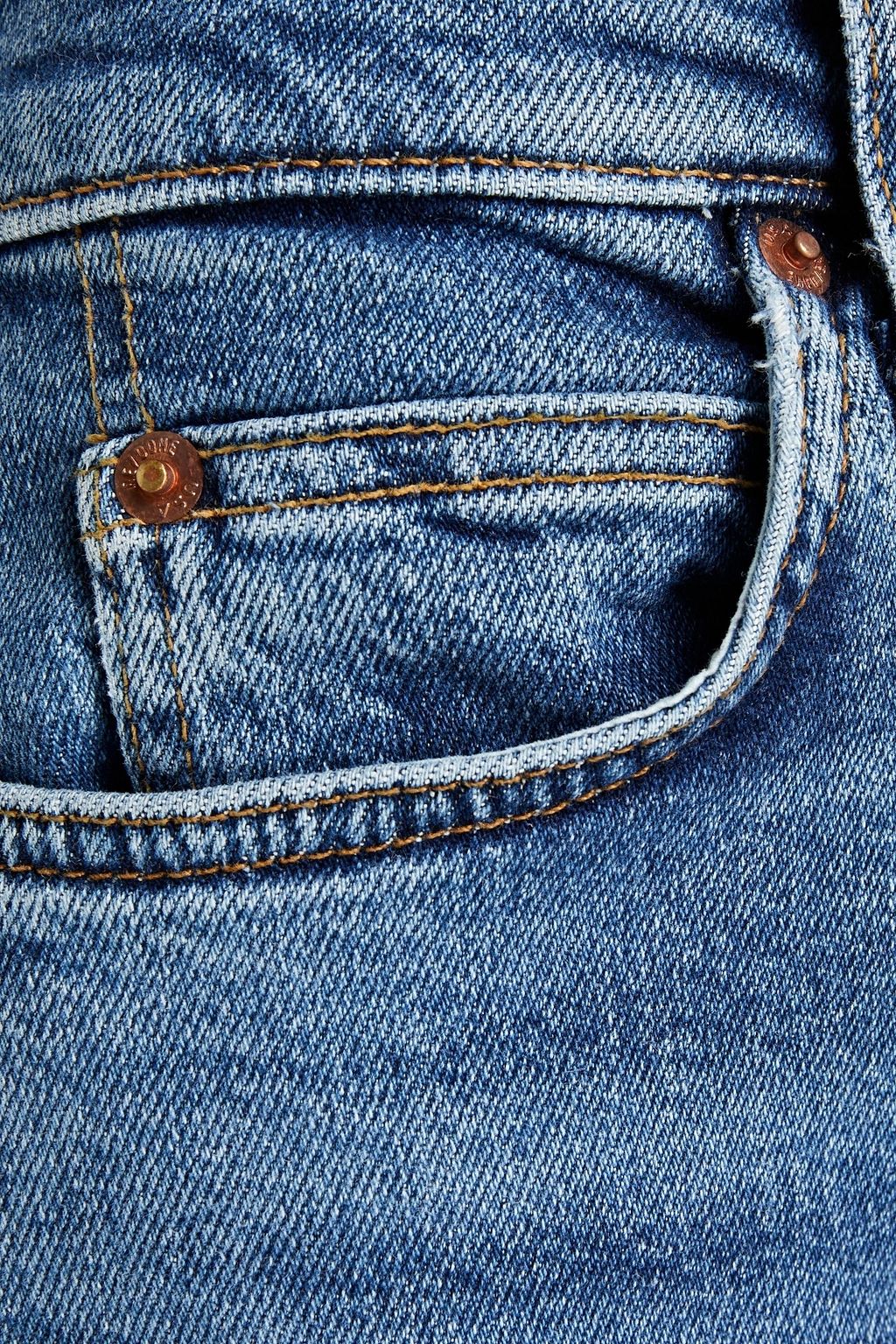 RE/DONE 70s high-rise straight-leg jeans