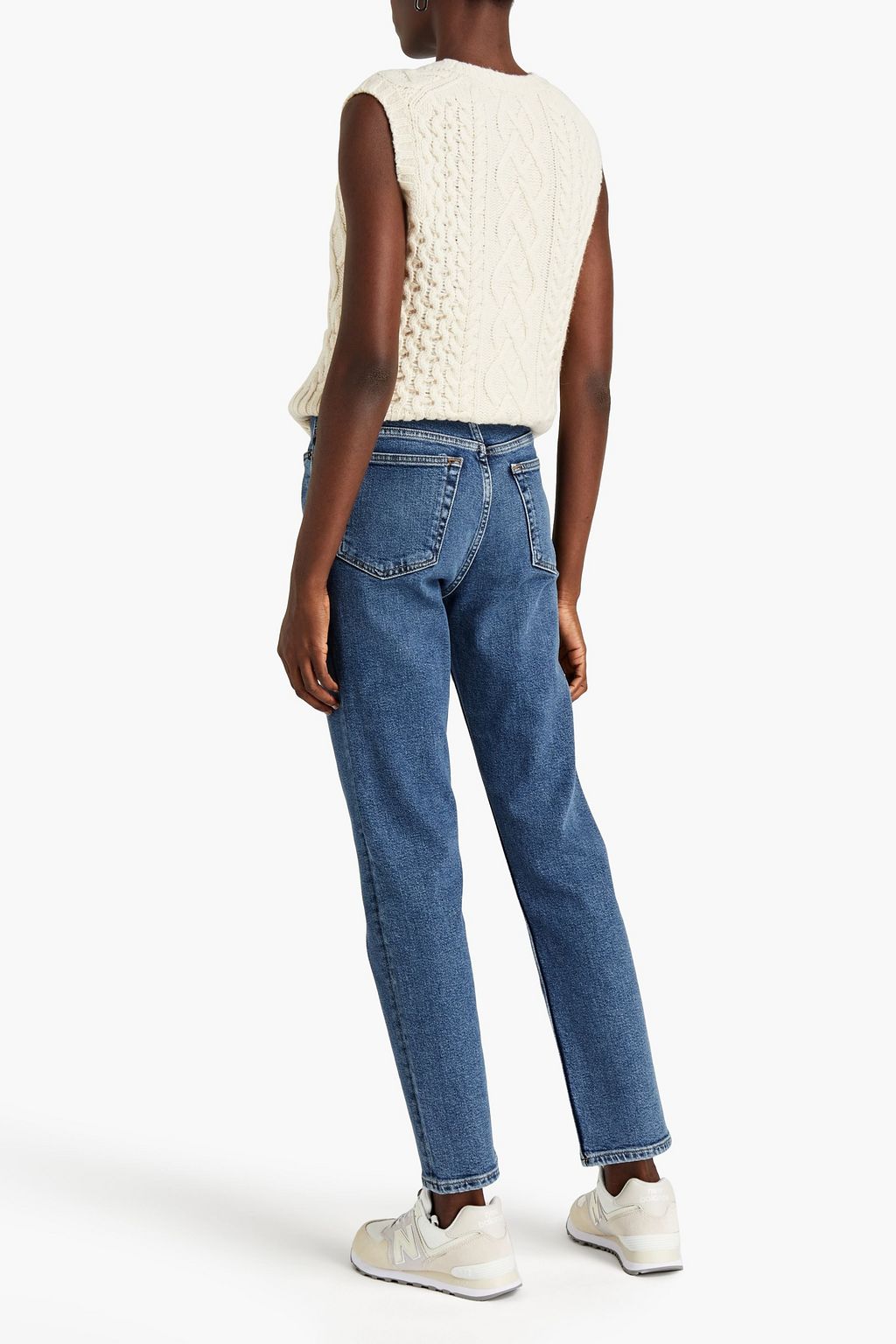 RE/DONE 70s high-rise straight-leg jeans