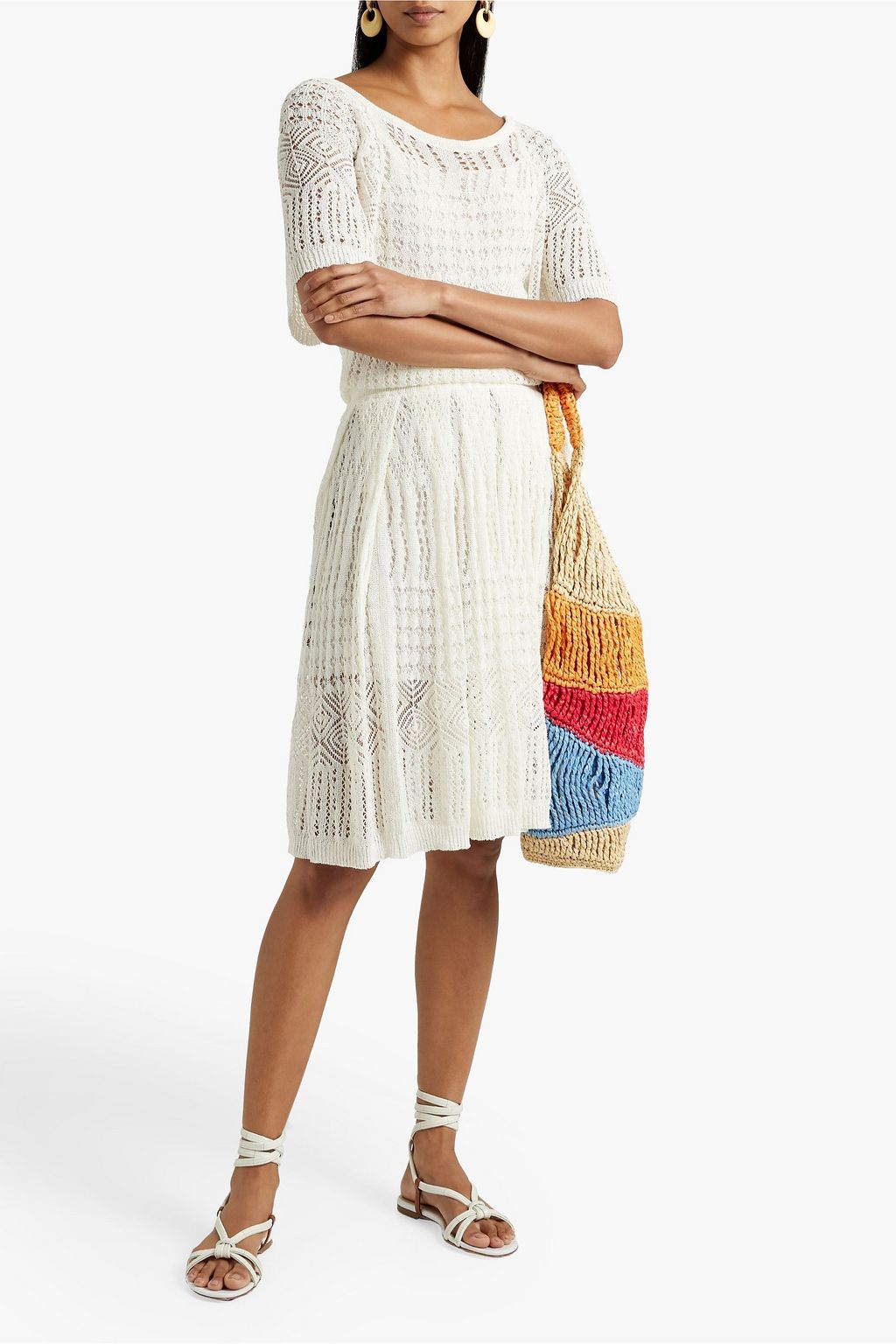 MISSONI Crochet-knit dress