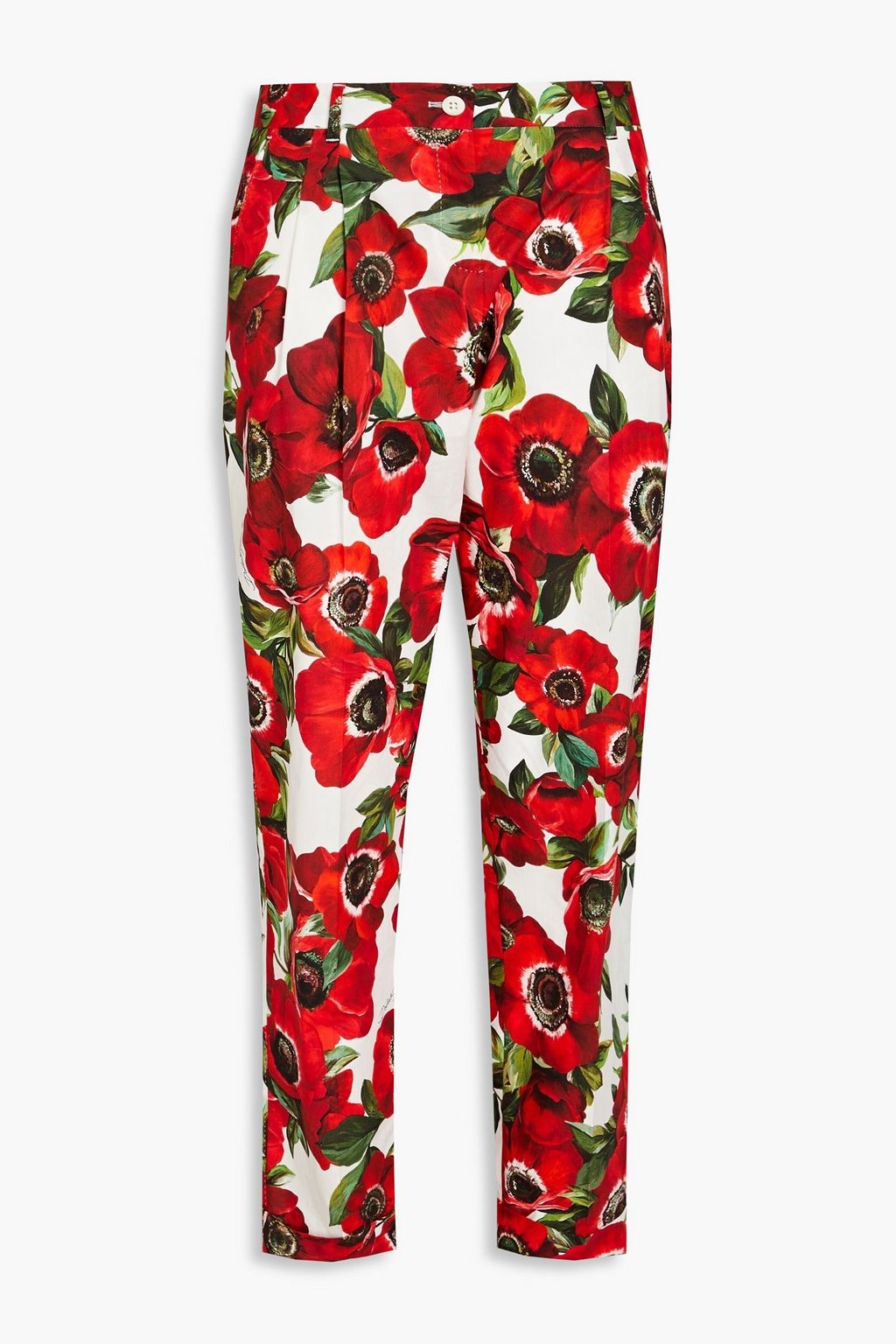 DOLCE & GABBANA Floral-print cotton-poplin tapered pants | Sale up to 70% off | THE OUTNET DOLCE & GABBANA Floral-print cotton-poplin tapered pants | Sale up to 70% off | THE OUTNET